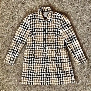 Vintage 90s worthington blazer pea coat light weight jacket coat